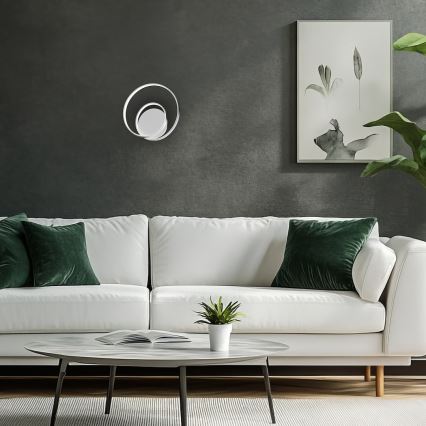 Iluminação de parede LED LUCERO LED/13W/230V cromado brilhante