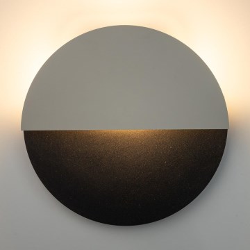 Iluminação de parede LED LUNA LED/7W/230V diâmetro 36 cm preto/bege