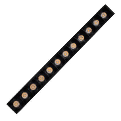 Iluminação de parede LED para sistema de carril MAGNETIC TRACK LED/12W/48V
