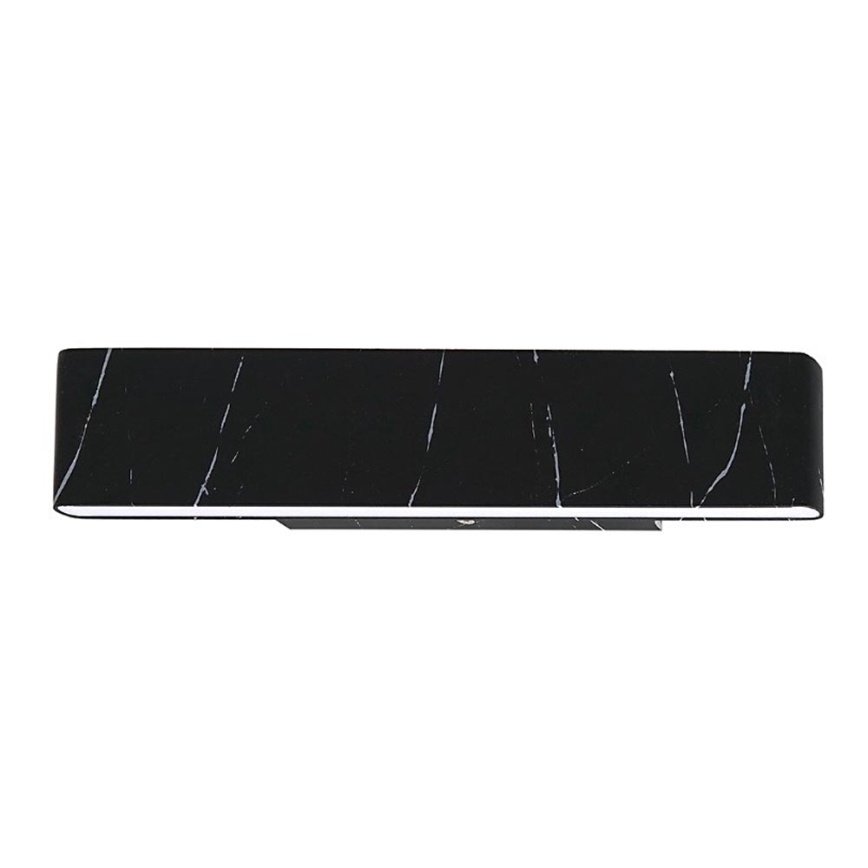 Iluminação de parede LED PIERCE LED/12W/230V 30 cm preta