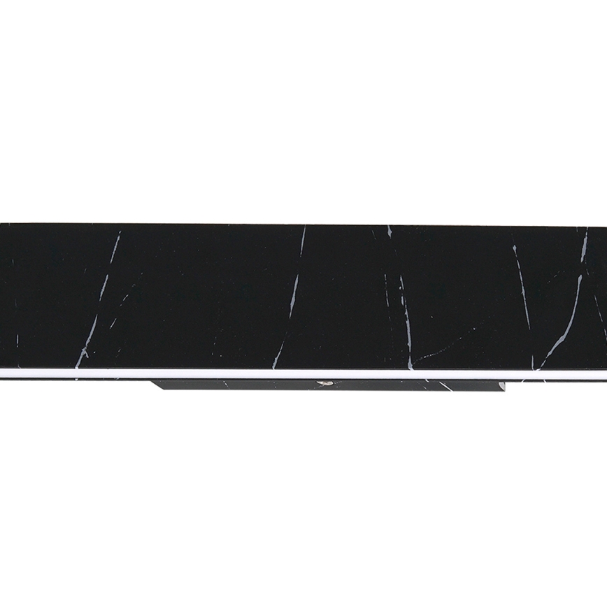 Iluminação de parede LED PIERCE LED/12W/230V 30 cm preta