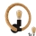 Iluminação de parede LED ROPE ARTHUR 1xE27/10W/230V