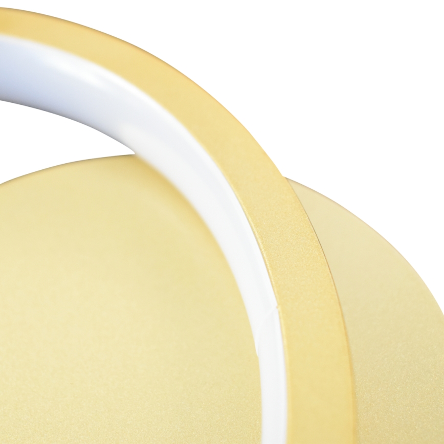 Iluminação de parede LED ROTONDA LED/7W/230V dourado