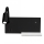 Iluminação de parede LED SHELF 1xLED/4W+1xLED/5W+1xLED/2W/230V preta