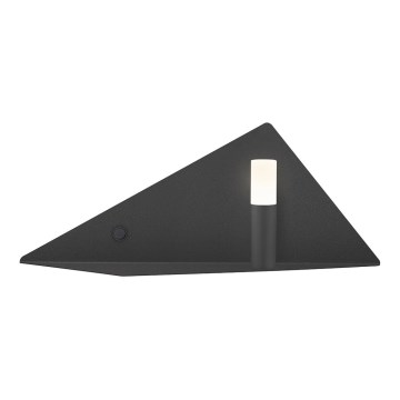 Iluminação de parede LED TRIGON LED/3W/230V preto