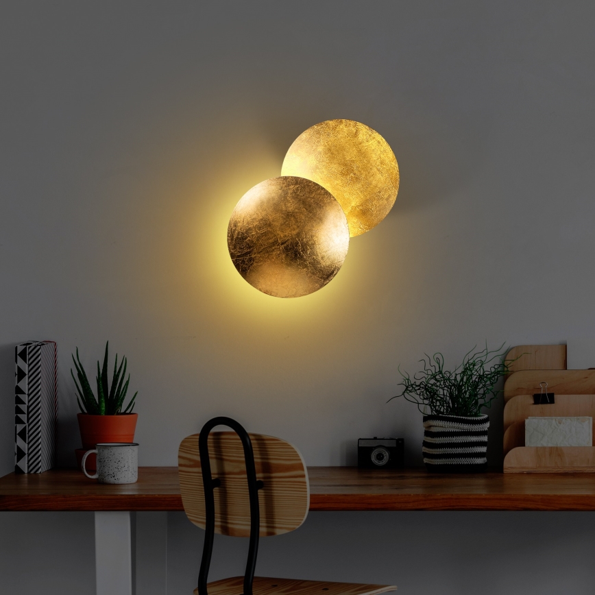 Iluminação de parede LED YOSMA LED/5W/230V 3000K dourado