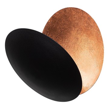 Iluminação de parede LED YOSMA LED/5W/230V 3000K preto/cobre