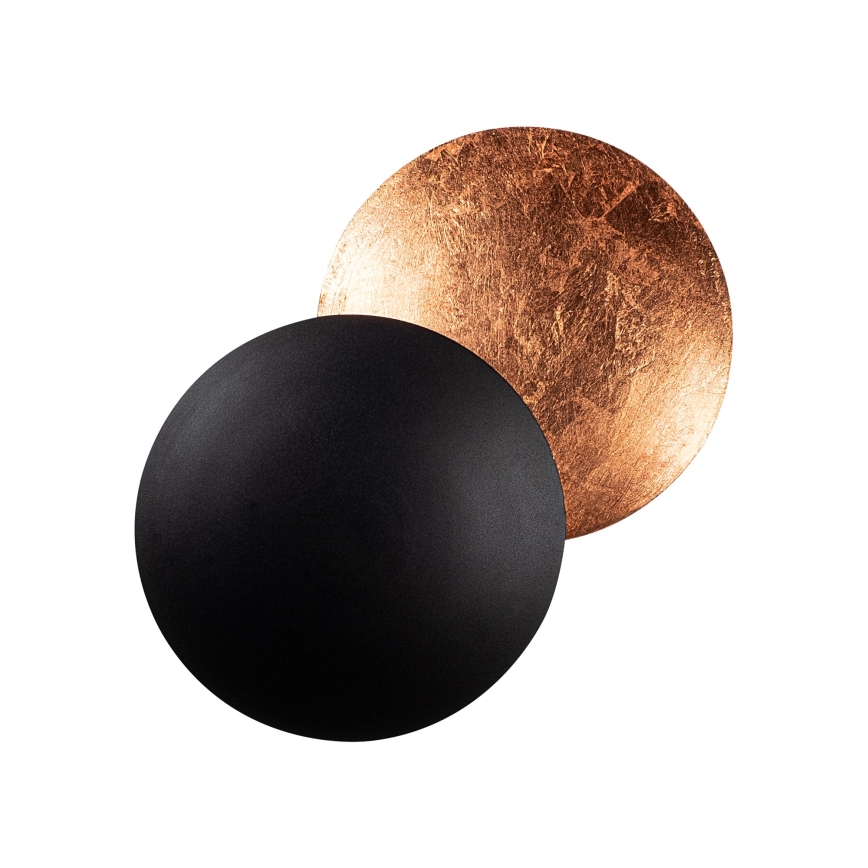 Iluminação de parede LED YOSMA LED/5W/230V 3000K preto/cobre