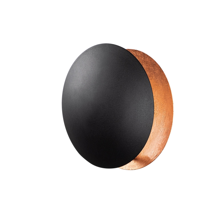 Iluminação de parede LED YOSMA LED/5W/230V 3000K preto/cobre