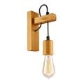 Iluminação de parede LEON 1xE27/60W/230V faia