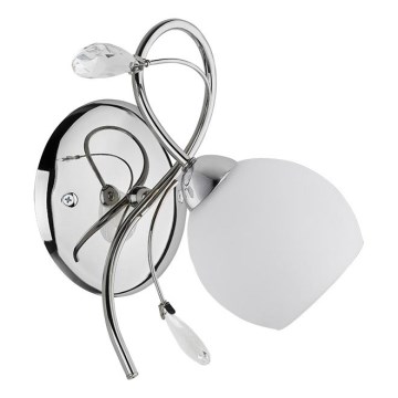 Iluminação de parede LIVIA 1xE14/10W/230V cromado brilhante