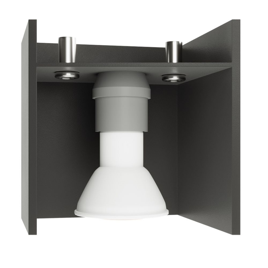 Iluminação de parede LOBO 2xG9/40W/230V preta
