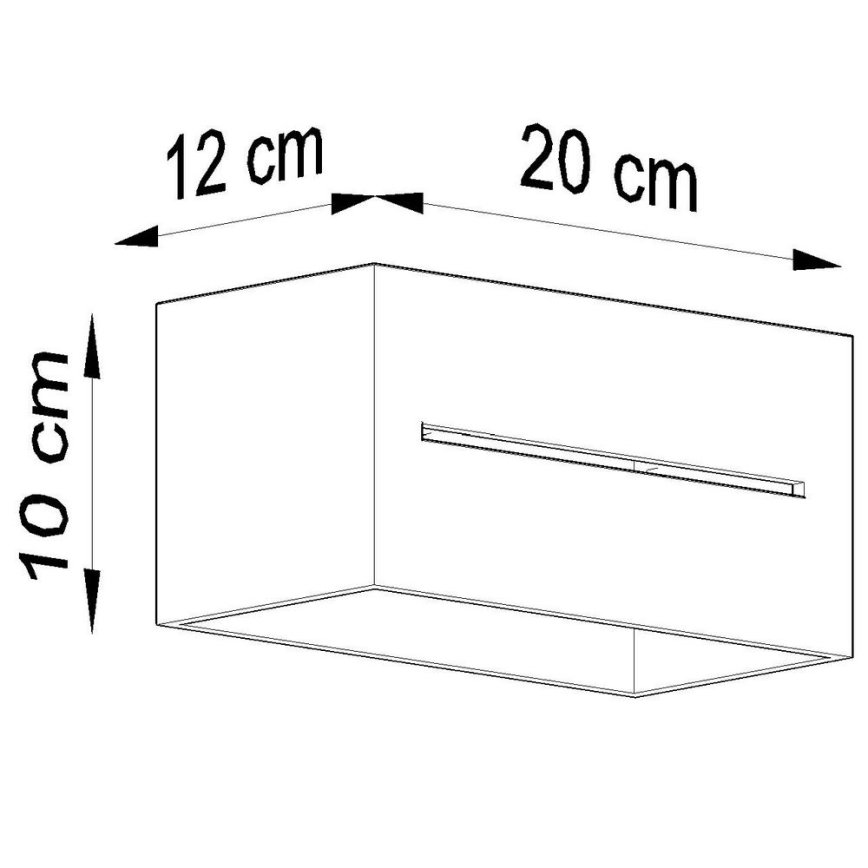 Iluminação de parede LOBO 2xG9/40W/230V preta