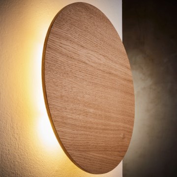 Iluminação de parede LUNA 3xG9/8W/230V diâmetro 30 cm bege