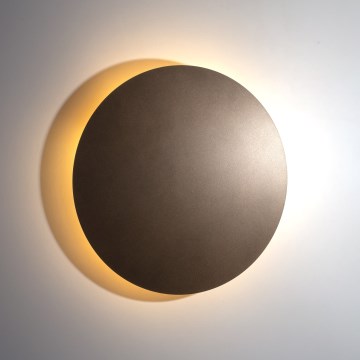 Iluminação de parede LUNA 4xG9/8W/230V diâmetro 40 cm castanho