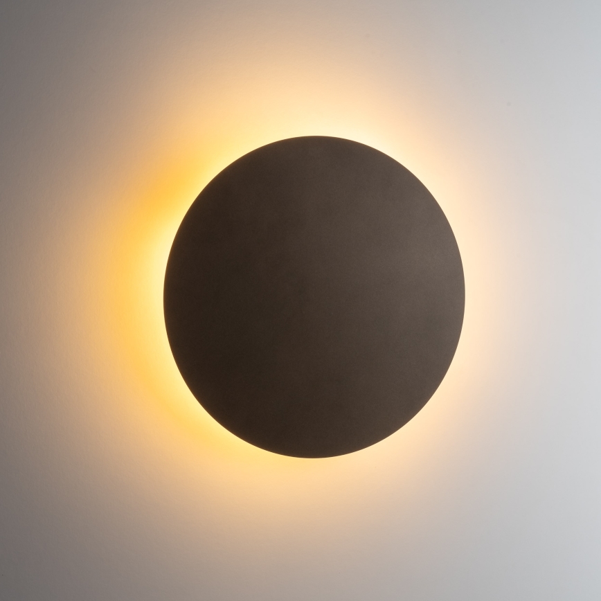 Iluminação de parede LUNA 4xG9/8W/230V diâmetro 40 cm castanho