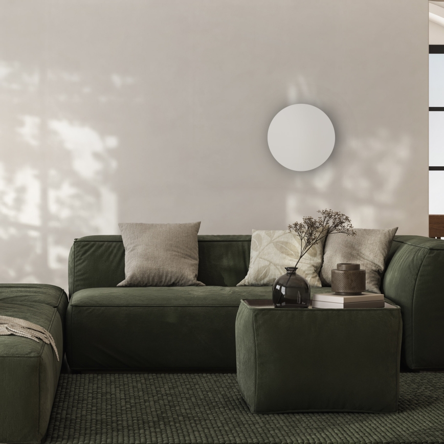 Iluminação de parede LUNA 4xG9/8W/230V diâmetro 40 cm cinzento