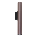 Iluminação de parede LUNGOMARE 2xGU10/10W/230V cromado mate