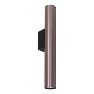 Iluminação de parede LUNGOMARE 2xGU10/10W/230V cromado mate