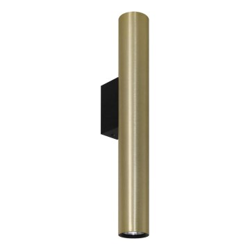 Iluminação de parede LUNGOMARE 2xGU10/10W/230V dourado