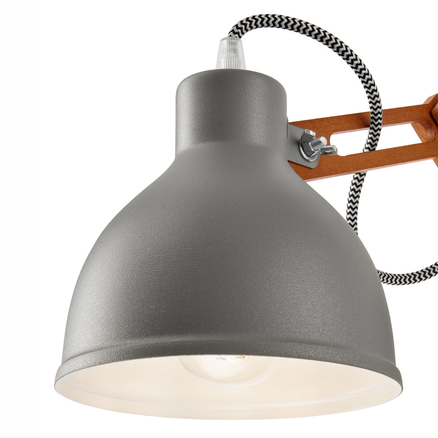 Iluminação de parede MARCELLO 1xE27/60W/230V faia
