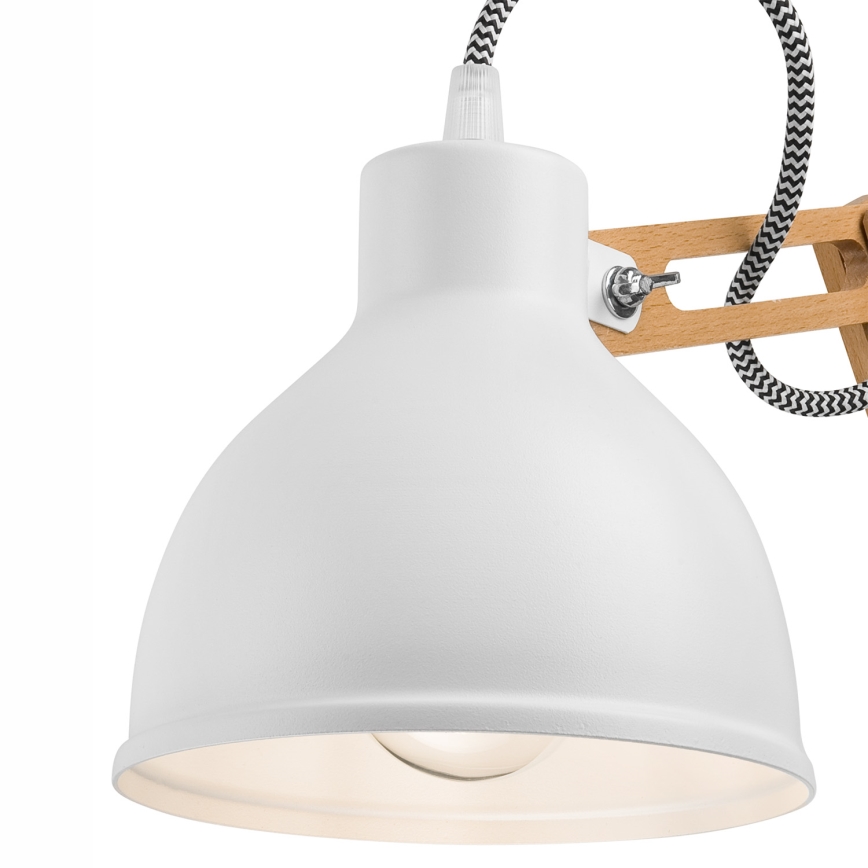 Iluminação de parede MARCELLO 1xE27/60W/230V faia