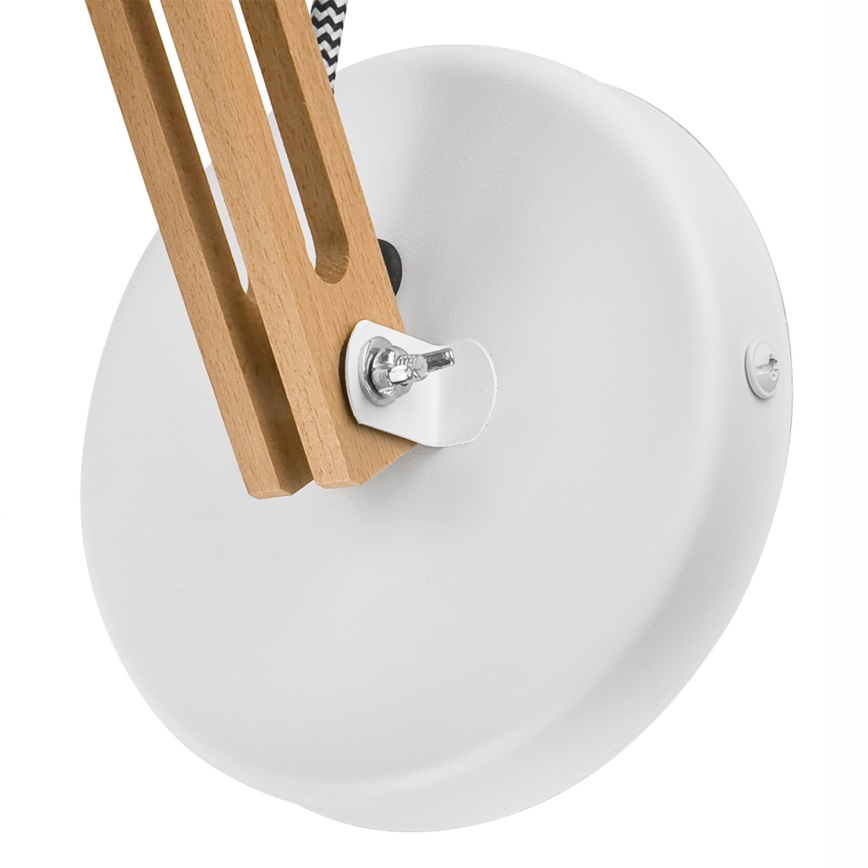 Iluminação de parede MARCELLO 1xE27/60W/230V faia