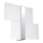 Iluminação de parede MASSIMO 2xG9/40W/230V branco/cromado brilhante