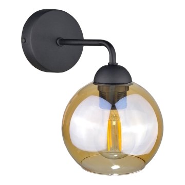 Iluminação de parede MELLE BLACK 1xE27/60W/230V