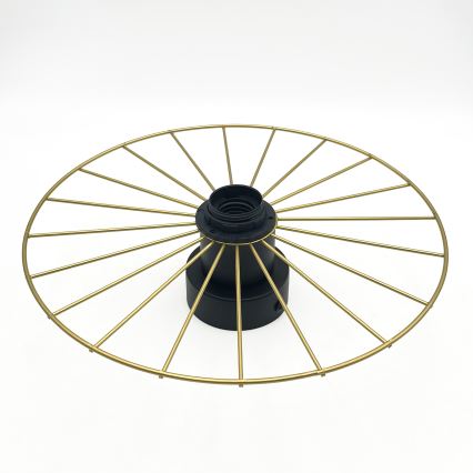 Iluminação de parede MONTANA 1xE27/15W/230V diâmetro 30 cm dourado