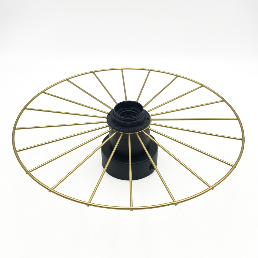 Iluminação de parede MONTANA 1xE27/15W/230V diâmetro 30 cm dourado