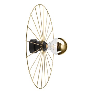 Iluminação de parede MONTANA 1xE27/15W/230V diâmetro 45 cm dourado