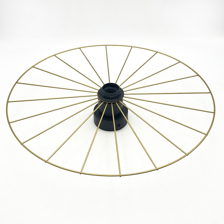 Iluminação de parede MONTANA 1xE27/15W/230V diâmetro 45 cm dourado