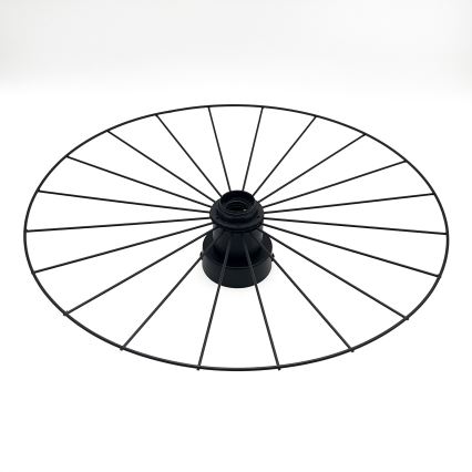 Iluminação de parede MONTANA 1xE27/15W/230V diâmetro 45 cm preto