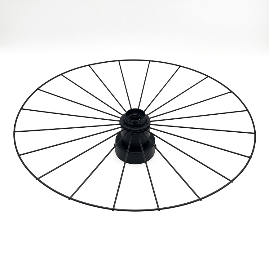Iluminação de parede MONTANA 1xE27/15W/230V diâmetro 45 cm preto