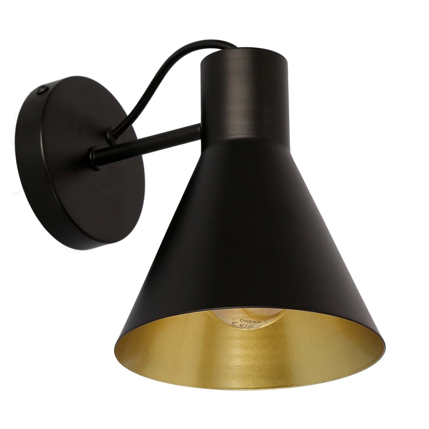Iluminação de parede MORE 1xE27/40W/230V preto