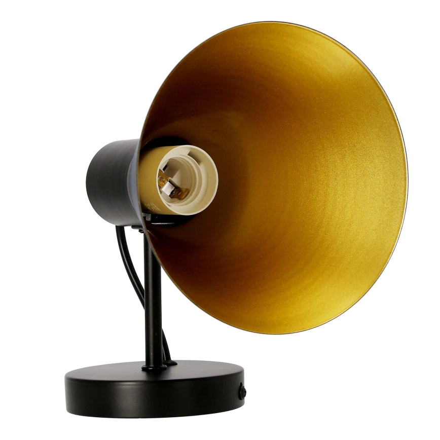 Iluminação de parede MORE 1xE27/40W/230V preto