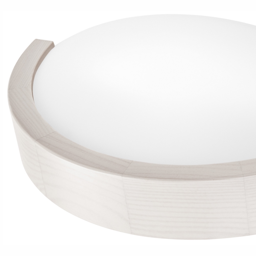 Iluminação de parede NATURAL SLIM 1xE27/60W/230V pinho/branco