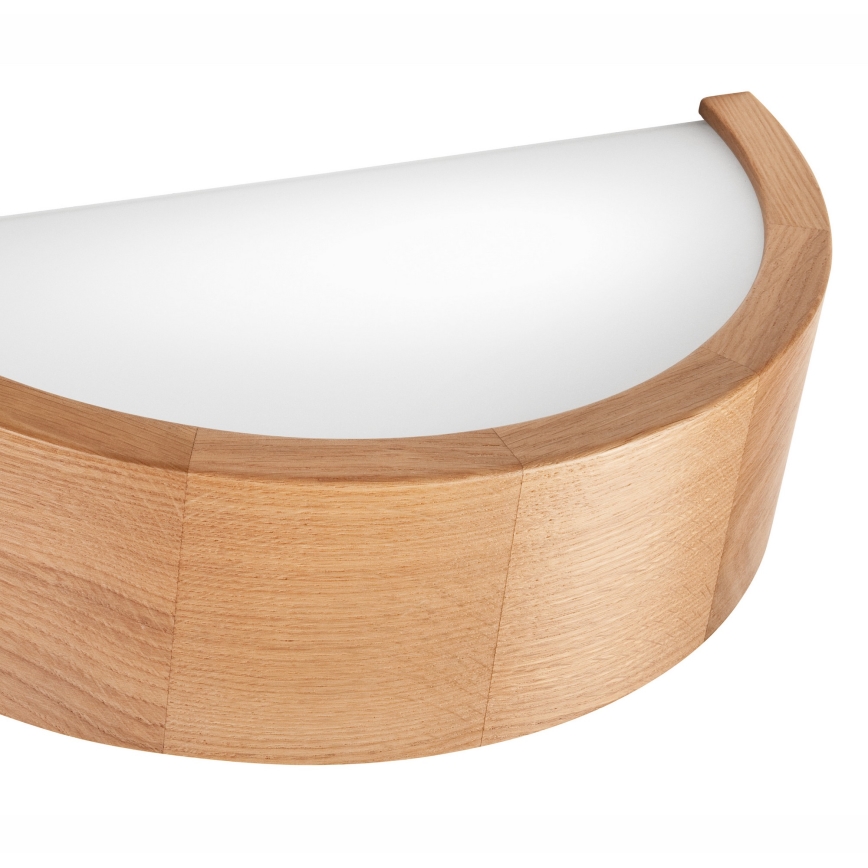 Iluminação de parede OAK 1xE27/60W/230V carvalho