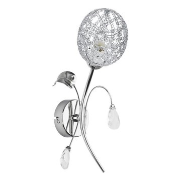Iluminação de parede ORLEAN 1xE14/10W/230V cromado brilhante