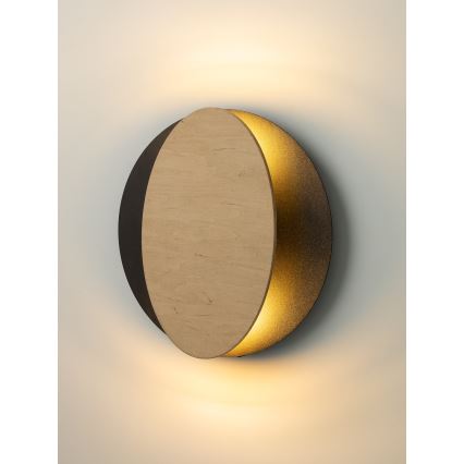 Iluminação de parede OVO 2xG9/12W/230V preto/castanho