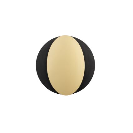 Iluminação de parede OVO 2xG9/12W/230V preto/dourado