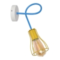 Iluminação de parede OXFORD 1xE27/15W/230V amarelo
