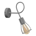 Iluminação de parede OXFORD 1xE27/15W/230V cinzento