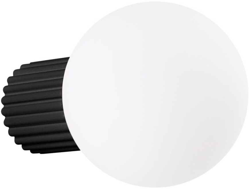 Iluminação de parede para casa de banho HALO 1xG9/8W/230V diâmetro 12 cm IP44 preto
