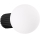 Iluminação de parede para casa de banho HALO 1xG9/8W/230V diâmetro 12 cm IP44 preto