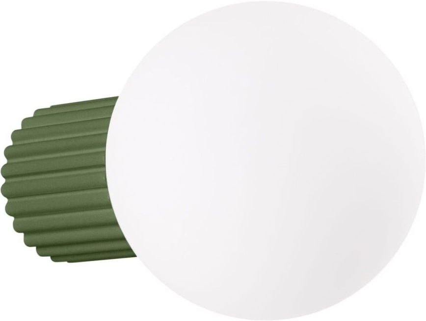 Iluminação de parede para casa de banho HALO 1xG9/8W/230V diâmetro 12 cm IP44 verde