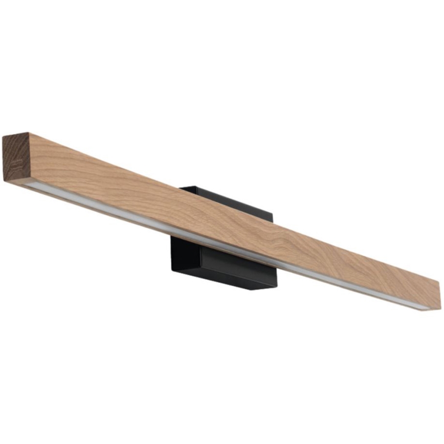 Iluminação de parede para casa de banho LED AQUAVIVA LED/12W/230V 80 cm IP44 carvalho