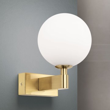 Iluminação de parede para casa de banho MARA 1xG9/20W/230V IP44 dourado