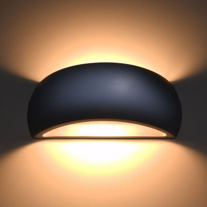 Iluminação de parede PONTIUS 1xG9/40W/230V cinzenta